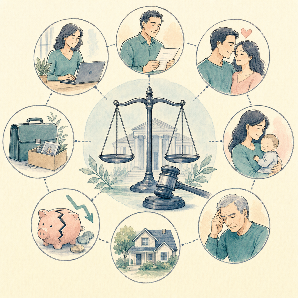 Common reasons courts may consider modifying alimony