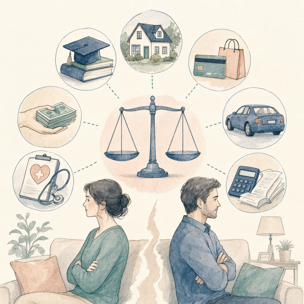 What kinds of debt are usually considered