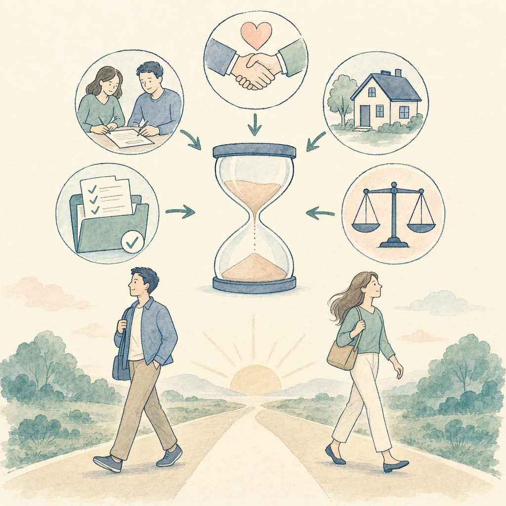 What usually makes a divorce faster