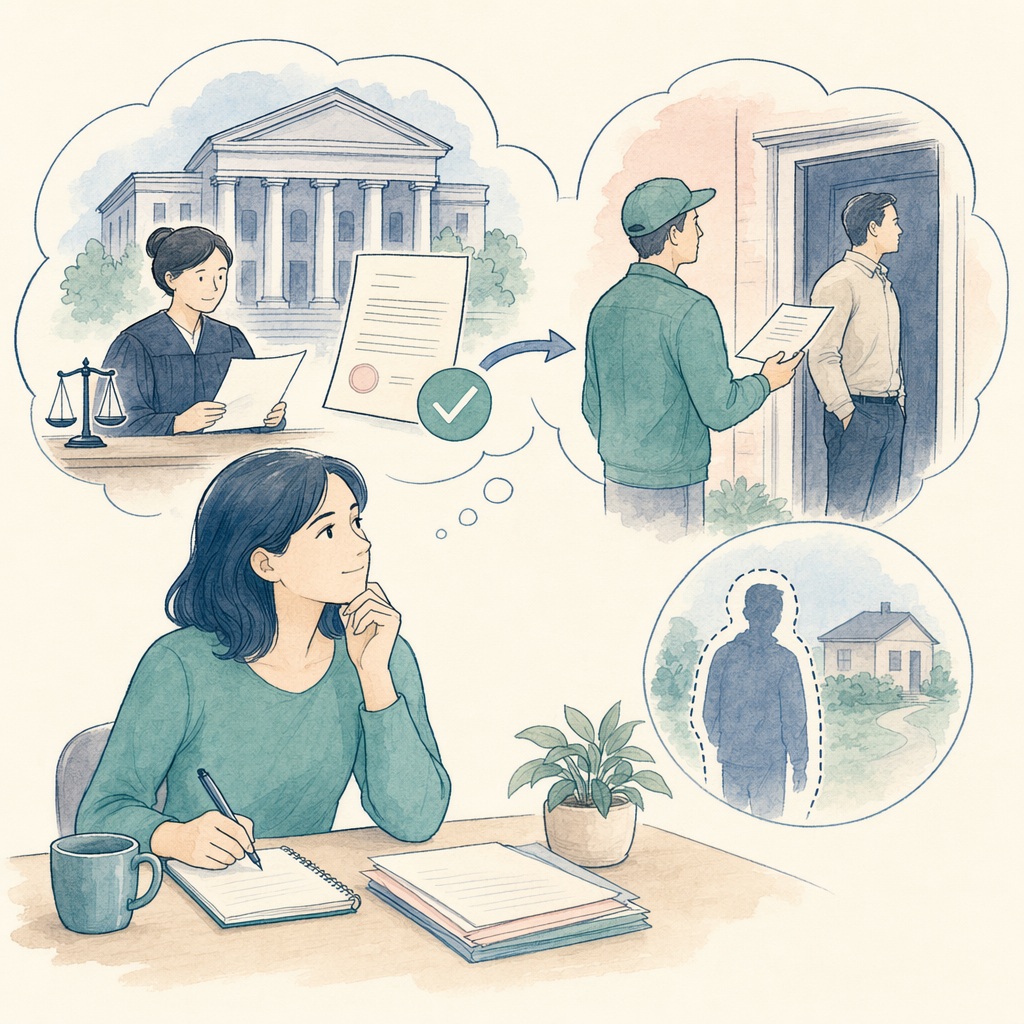 Understand what the court must do: notice and service of papers