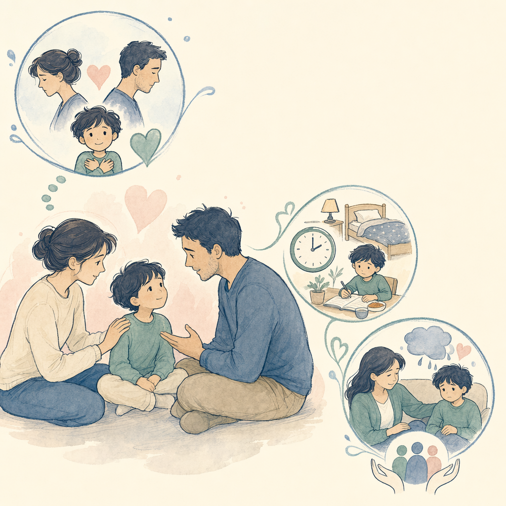 How to tell children about divorce