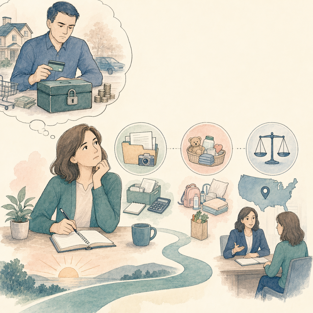 What if my spouse controls the money