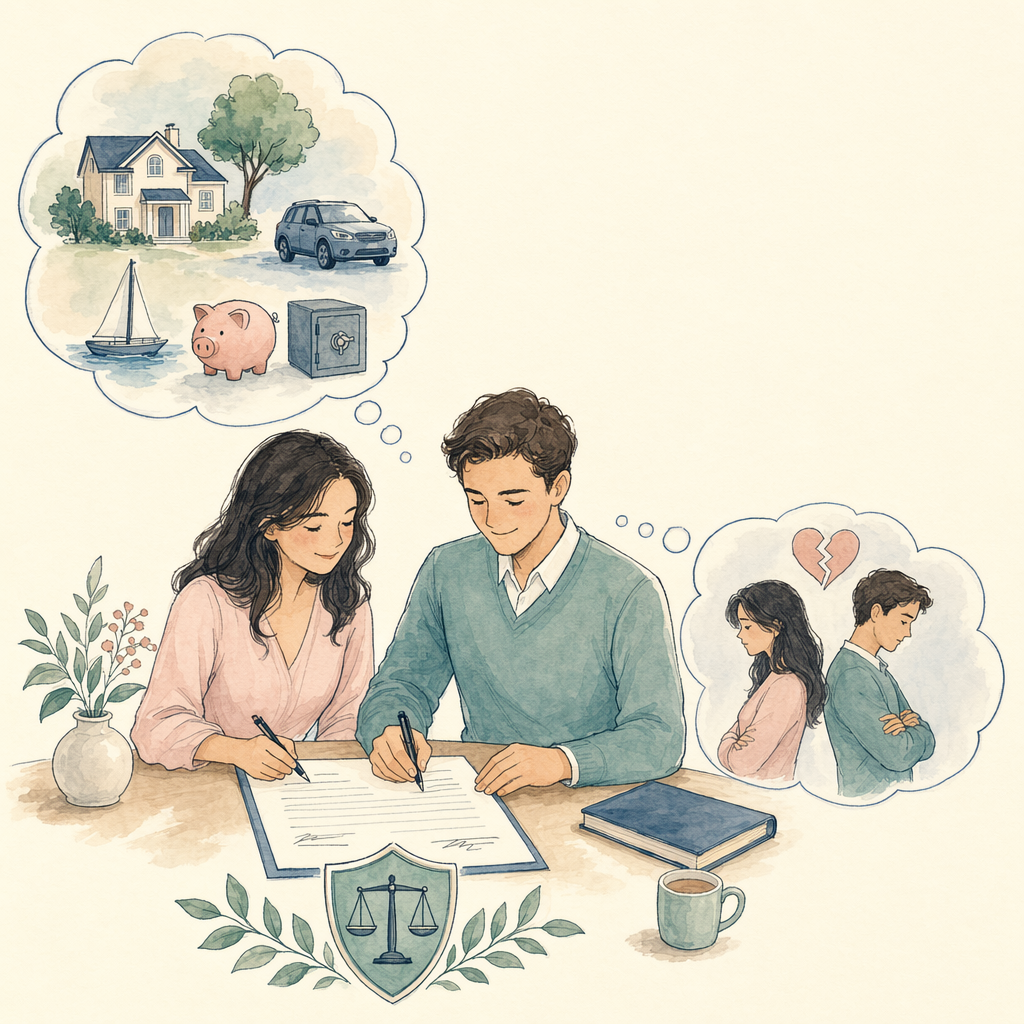 What is a prenuptial agreement