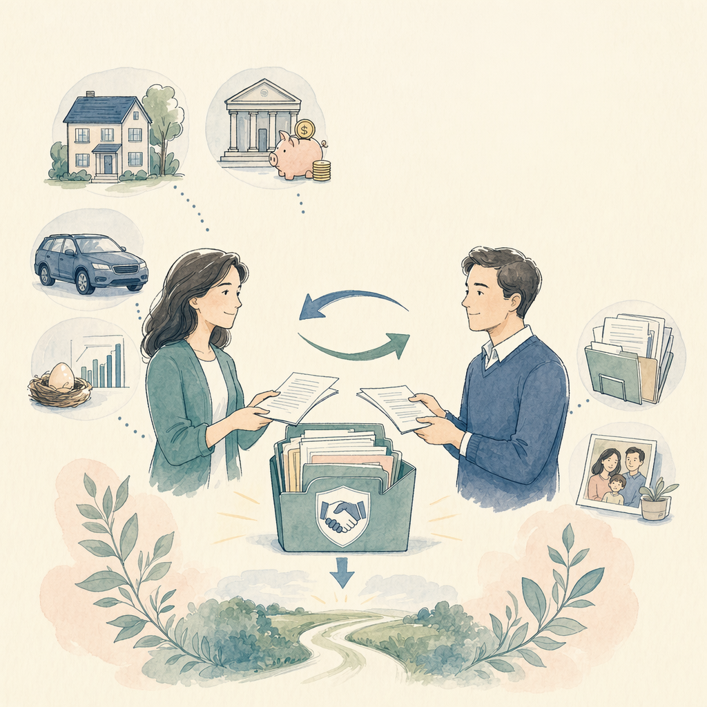 What is discovery in divorce
