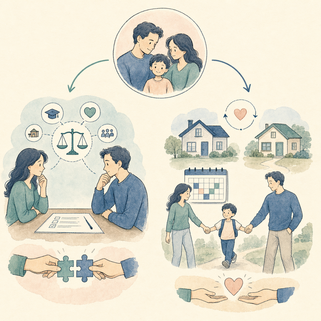 Joint legal custody vs. joint physical custody