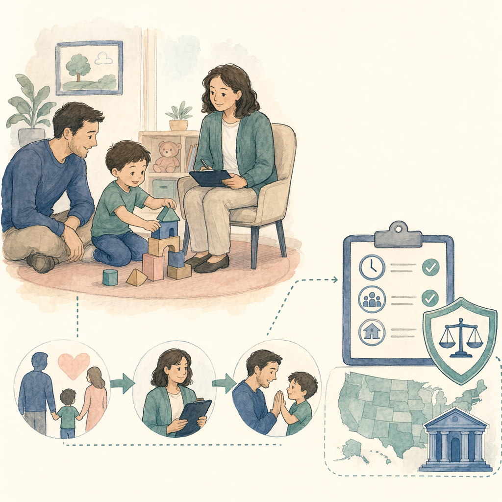 What is supervised visitation