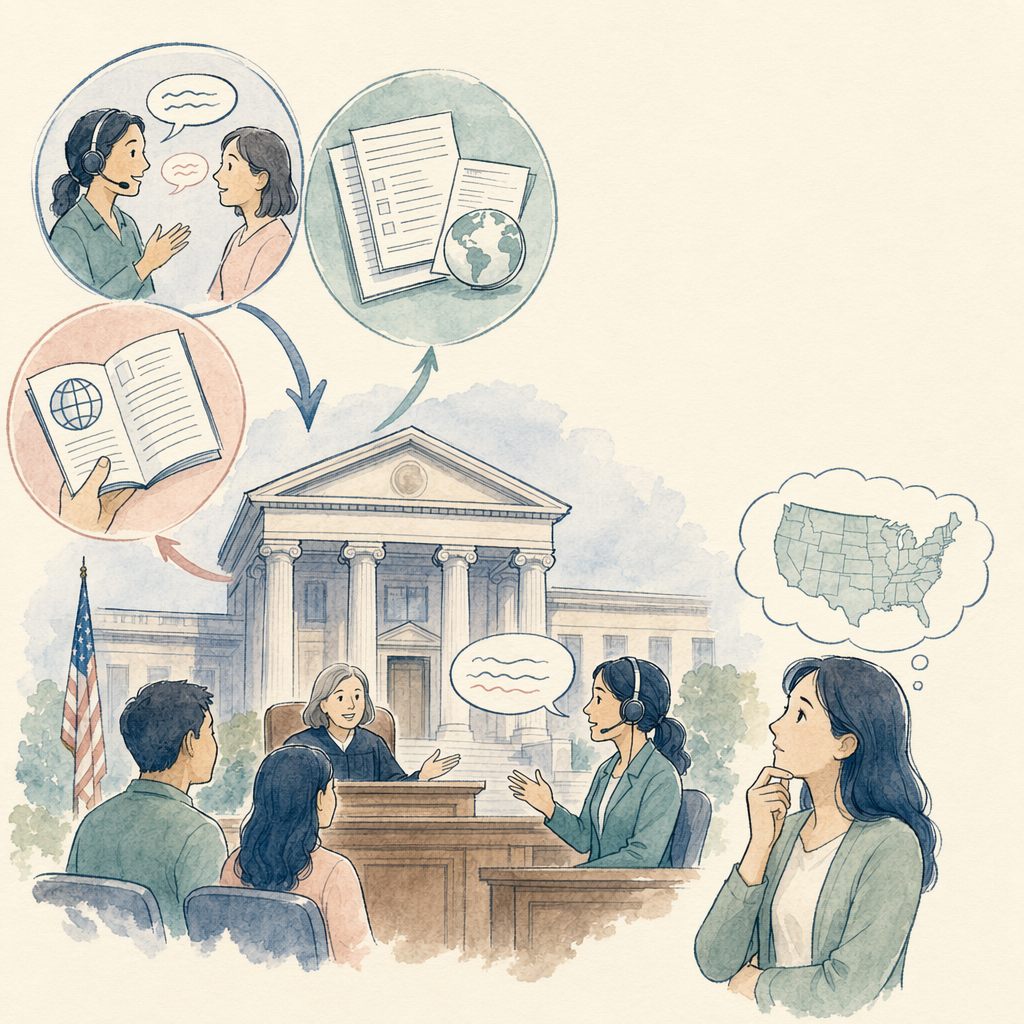 What language help is available in court