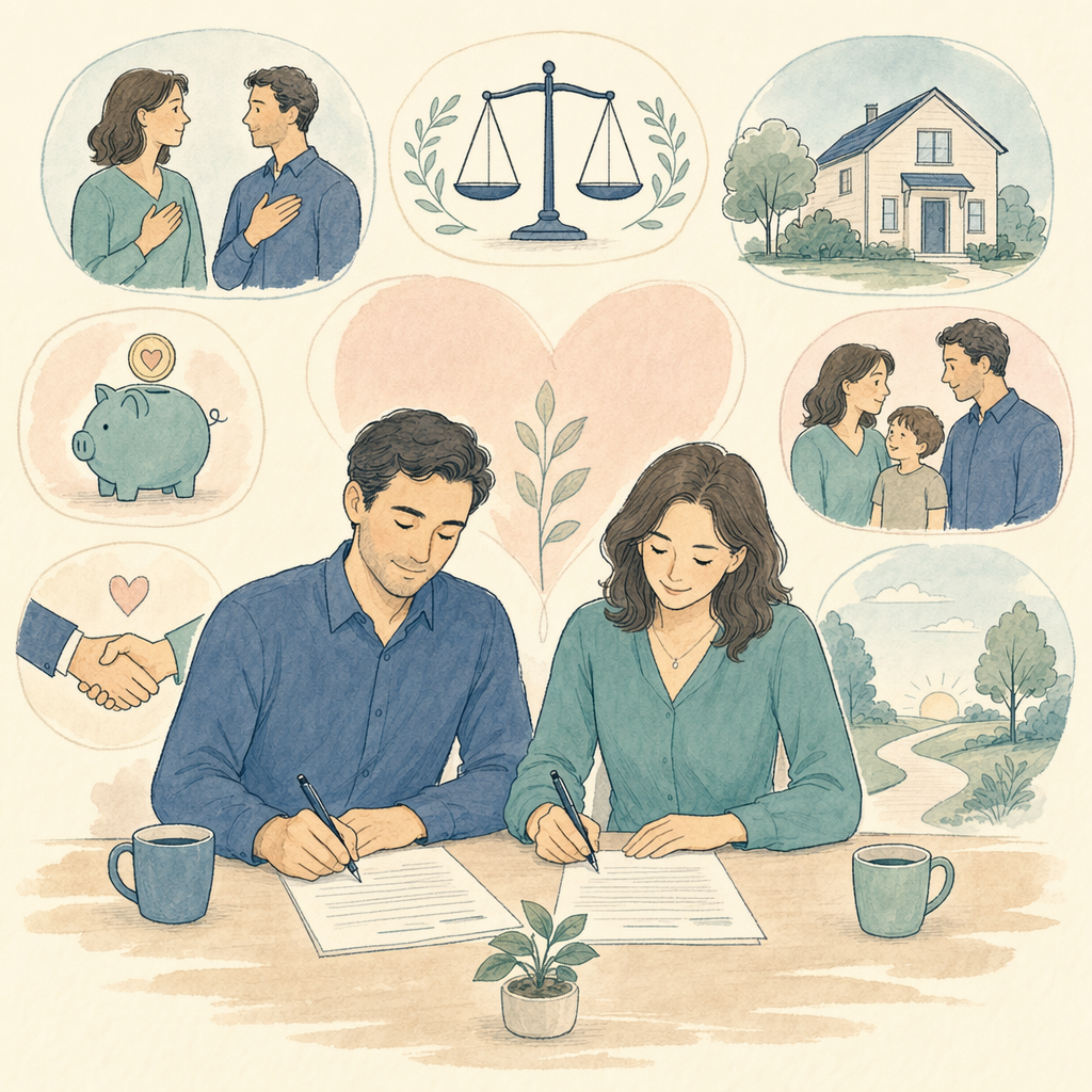 What made the divorce uncontested