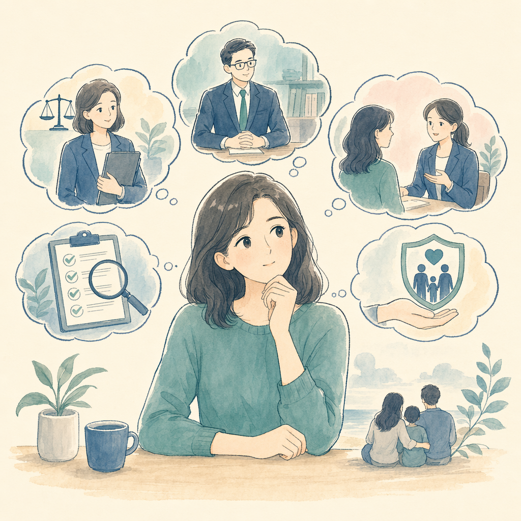 你可能在问：我要怎么选择合适的律师？