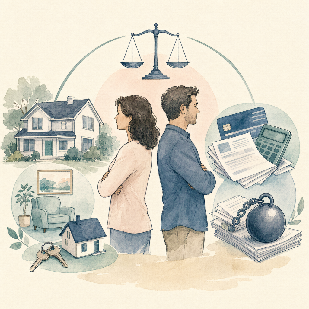 Property and debt